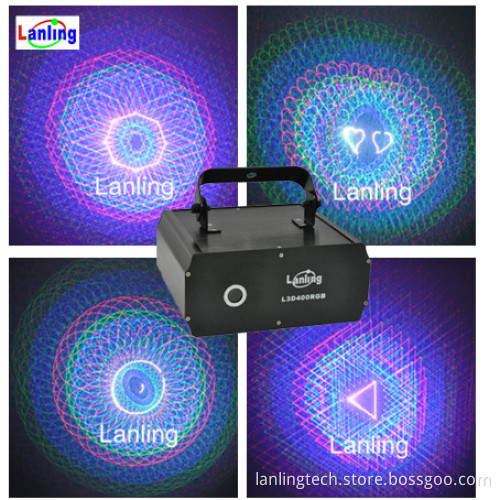 3D Pattern Laser Light L3d400RGB
